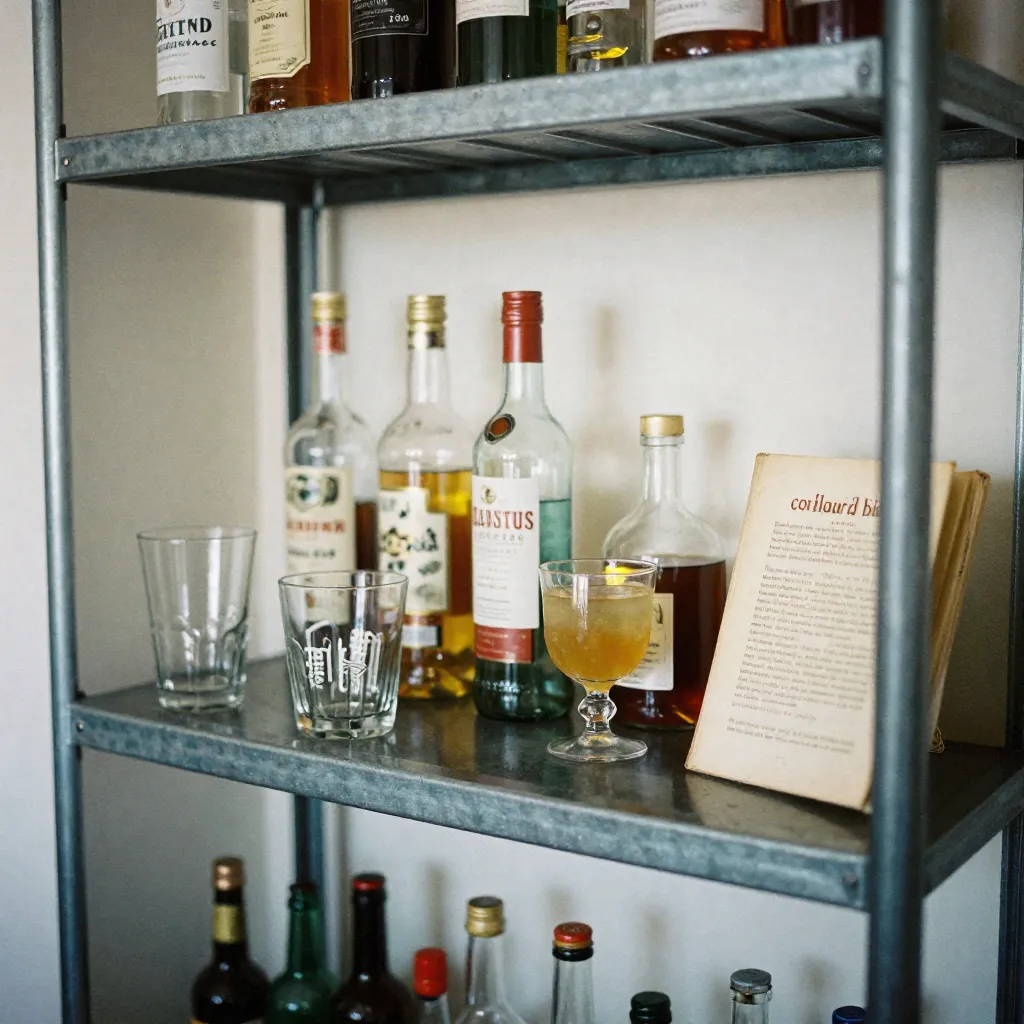 Cocktail presentation and styling