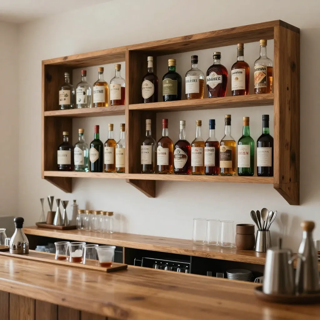 Organized spirit collection display